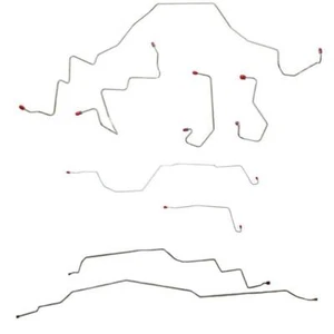 Kit de línea de freno y manguera para Ford F-150 02-04 4x4 platón corto cabina extendida freno de disco-BLH49 - Imagen 1 de 7