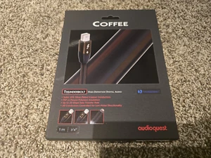 AudioQuest Thunderbolt Coffee 1.0 m Cable - Picture 1 of 2