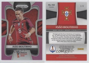 2018 Panini Prizm World Cup National Convention Pink /8 Joao Moutinho #158