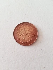 Coin - 1948 Australian Penny Genuine Circulated King George VI KG Polished Melb - Picture 1 of 4