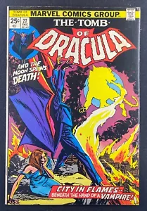 Tomb of Dracula (1972) #27 FN+ (6.5) Gil Kane Gene Colan - Picture 1 of 2