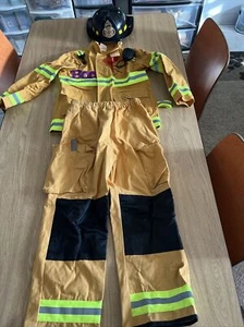 Teetot Adventure Factory Firefighter Costume Child’s Sz 7/8 - Picture 1 of 7