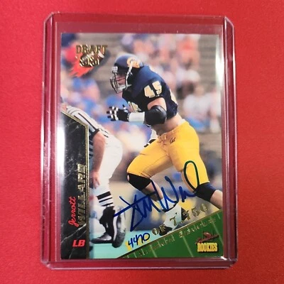 Jerrott Willard 1995 Signature Rookies 95 Draft #74 Autograph #:7750 Auto RC - Image 1 of 2