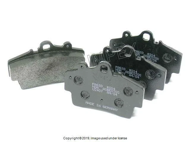 Juego Pastillas Freno PORSCHE BOXSTER CAYMAN (1997-2008) - Racing RS 14 (Negro) DELANTERO  Foto 1 de 1