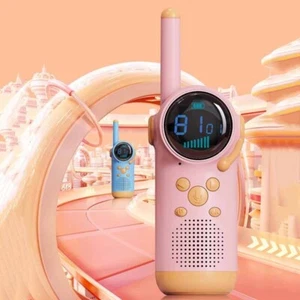 Kiddos Walkie Talkies mit LCD-Bildschirm und integrierter Taschenlampe zur Erkun - Bild 1 von 12