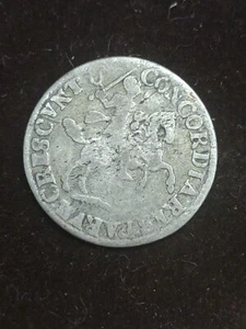 Stadt Zutphen (Niederländische Staaten) 1688 - 6 Stuivers "Rijderschelling" (.593 Silber) - Bild 1 von 3