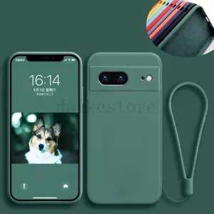 Custodia telefono per Google Pixel 7 8 6 5 9 Pro Pixel 7A 6A 9A 8A custodia silicone - Foto 1 di 13