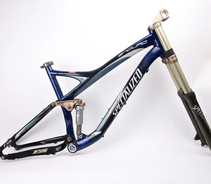 Specialized Enduro Pro SL 19" Large Carbon Full Suspension MTB Bike Frame/Fork - Picture 1 of 17