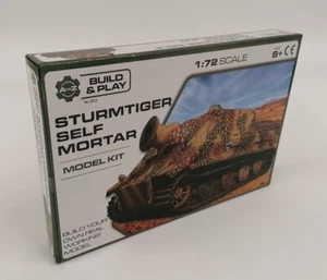 PADGETT BROS 1:72 Scale GERMAN STURMTIGER MORTAR TANK MODEL KIT - 6213 - Picture 1 of 3