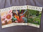 RHS The Garden Magazine May, June and Aug 2011 Succulents, vegetables, borders
