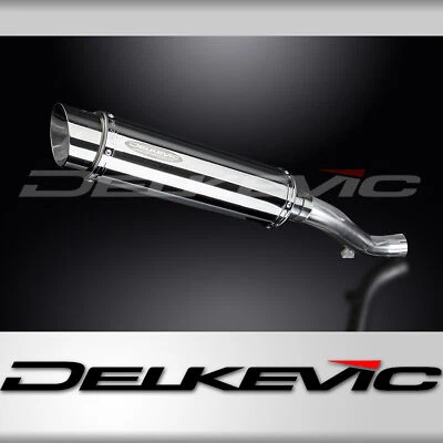 Honda VFR1200X Crosstourer 2012-2017 Slip On 14" Round Stainless Exhaust Muffler - Image 1 of 4