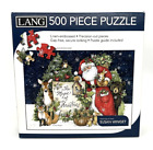 Lang 500-teiliges Puzzle Der Zauber von Weihnachten Susan Winget Santa Deer Fuchs Eule