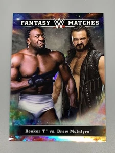 Booker T Vs Drew McIntyre 2020 Topps Chrome WWE Fantasy Matches FM-5 - Picture 1 of 2