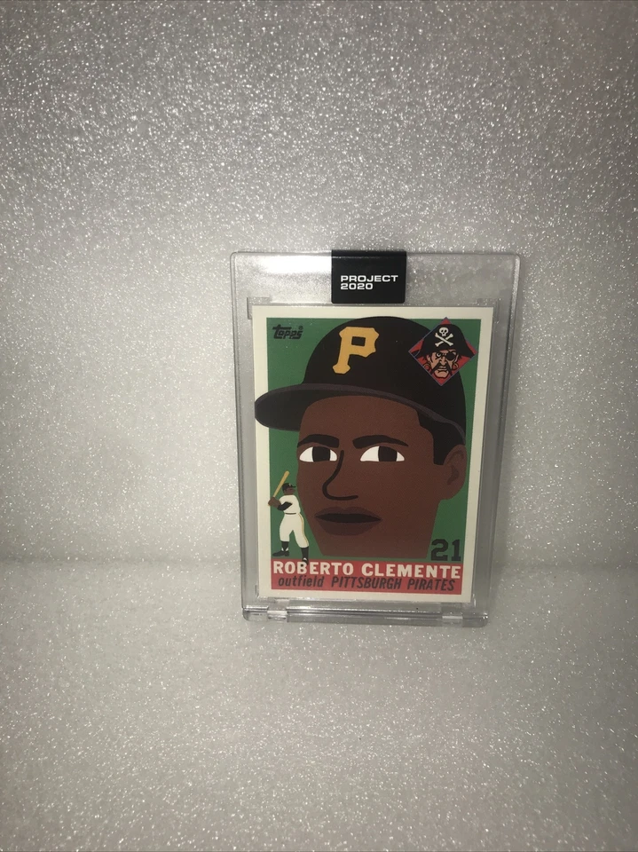 Topps PROJECT 2020 Card 182 - 1955 Roberto Clemente by Keith Shore - Image 1 of 4
