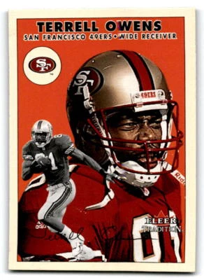 2000 Fleer Tradition #55 Terrell Owens - Image 1 of 2