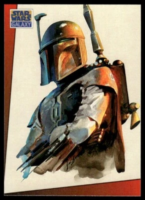 1993 Topps Star Wars Galaxy #13 Boba Fett - Image 1 of 3