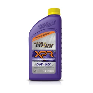 Olio Motore Da Competizione Royal Purple XPR 5W-50 1LT 100% Sintetico Synerlec - Picture 1 of 1