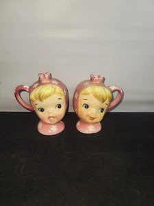 Set shaker sale e pepe Napco Miss Cutie Pie vintage raro - Foto 1 di 5