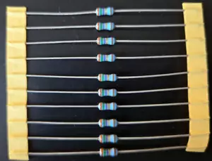 10 Stück 35,7 Ohm 1/4 W 1 % Metallfolie Präzisions-Axialwiderstände ~ NEU ~ - Bild 1 von 1