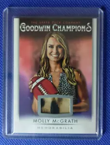 2021 UPPER DECK GOODWIN CHAMPIONS MOLLY MCGRATH MEMORABILIA *NorthernRoute* - Picture 1 of 1