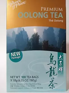 Prince of Peace - Premium Oolong Tea 100 Tea Bags - BUY 2 GET 2 FREE - Picture 1 of 3