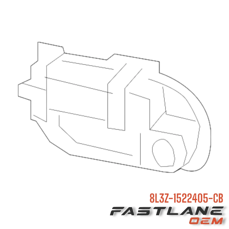 Manija de puerta delantera izquierda Ford F-250 Super Duty 2005-2007 nueva OEM 8L3Z-1522405-CB Foto 1 de 4