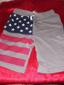 Children's Place Patriotic Tie-Dye Shorts  , Red/White/Blue Size 14 - Picture 1 of 7