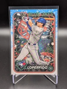2024 Topps Holiday JOEY LOPERFIDO #H71 Rookie RC Toronto Blue Jays - Picture 1 of 2