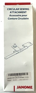 Accesorio de costura circular Janome 200-304-003 *EXCELENTE* - Imagen 1 de 3