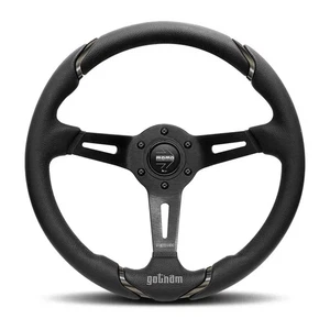 MOMO Motorsport Gotham Steering Wheel Black Leather Grip, 350mm - GOT35BK0B - Bild 1 von 1