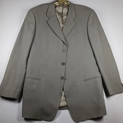 Abrigo deportivo Mani Giorgio Armani Blazer para hombre 44R verde oliva 100 % lana  Foto 1 de 4