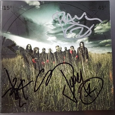 Slipknot All Hope Is Gone Signed CD Booklet Autographed By Corey Jim Paul And... - Image 1 of 4