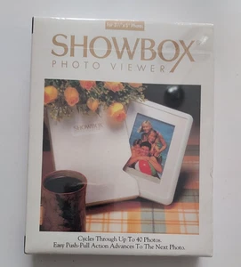 Vintage Showbox Photo Viewer Frame Storage Holds Up to 40 Photos 3.5 X 5  1993 - Picture 1 of 6