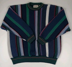 Vintage Cotton Traders Sweater XLarge Coogi Style Heavy Knit - Picture 1 of 14
