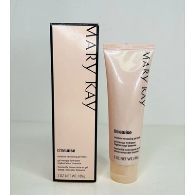 玫琳凯 TIMEWISE 水分更新凝胶面膜 #039964 干性至油性肌肤 3 盎司全新 — 第 1/4 张图片