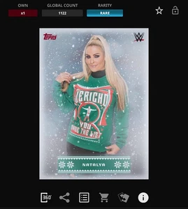 VIDEOGAME Topps WWE Slam 17 - UGLY SWEATERS - NATALYA 1122cc - Bild 1 von 3