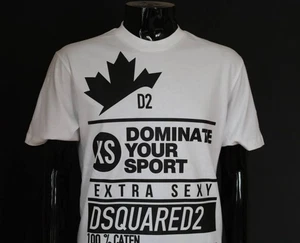 Dsquared2 mens cotton t-shirt White tee - Picture 1 of 4