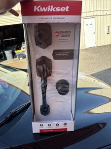 Kwikset 96870-100 Set Maniglia e Serratura per Porta Scorrevole - Bronzo Veneziano - Foto 1 di 4