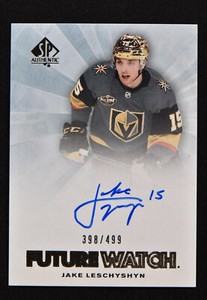 21-22 SP Authentic 2011-12 Retro Future Watch Auto #RFWA-JL Jake Leschyshyn /499