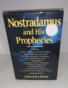 Edgar Leoni NOSTRADAMUS AND HIS PROPHECIES 1982 Bell Publishing - Picture 1 of 6