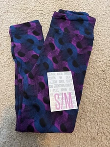 LuLaRoe kids S/M Multi Geometric Aztec print New leggings 2-8 NWT Small Medium - Picture 1 of 2