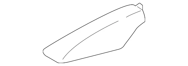 FÁBRICA LEXUS GX470 2003-2009 CUBIERTA DE PATA DE TECHO DELANTERA IZQUIERDA 6349260040F0 OEM Foto 1 de 1