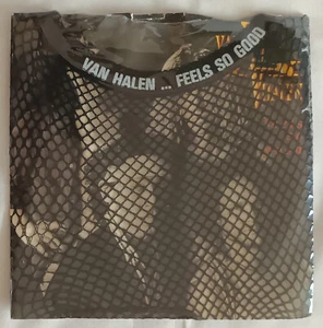 VAN HALEN - Feels So Good 7" Vinyl - Fishnet Sleeve - Still Sealed W7565W - 1989 - Picture 1 of 6