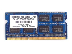 2GB Acer KN.2GB0H.010 GU6C2303EP0200 DDR3-1333Mhz PC3-10600S SO-Dimm RAM - Bild 1 von 1