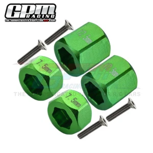 GPM Aluminum F&R Hex Adapters Set For AXIAL 1/18 Yeti Jr Score - Picture 1 of 13