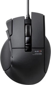 ELECOM USB gaming mouse [DUX] wired 10 button 2400dpi Hardware macro compat - Picture 1 of 8
