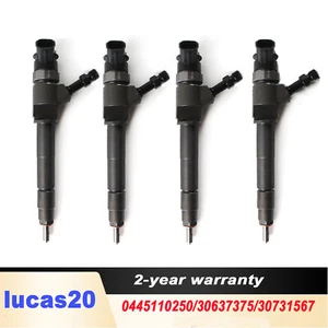 0445110250 4PCS Einspritzdüse Einspritzventil für RANGER MAZDA BT-50 2.5 CDVI - Bild 1 von 9