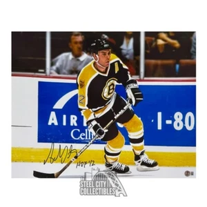 Adam Oates HOF 12 Autographed Boston Bruins 16x20 Hockey Photo - BAS - Picture 1 of 1