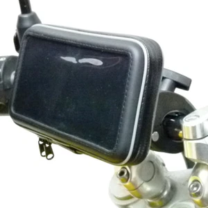 Waterproof Robust Motorbike Clamp Mount for Garmin Nuvi 52LM - Picture 1 of 2
