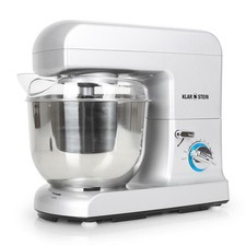 [B-WARE] KLARSTEIN KÜCHENMASCHINE GRACIA ARGENTEA RÜHRMASCHINE KNETMASCHINE TEIG